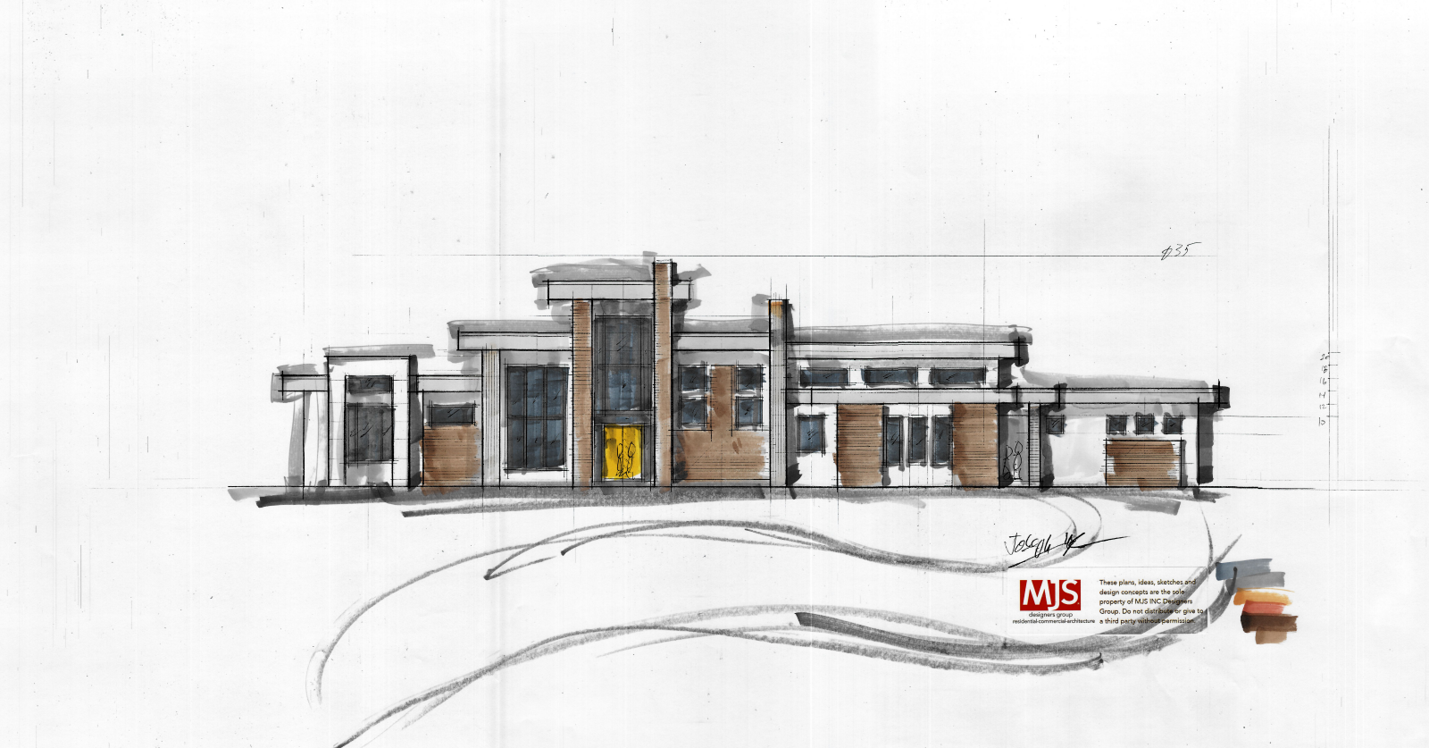 Rendering of Sanford Home Example